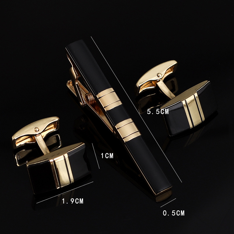 Tie Bar Set Gift - Giày Dây Kẹp Dây Bộ Áo