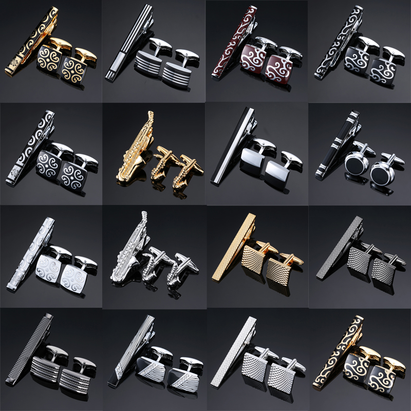 Tie Bar Set Gift - Chất Lượng Cao Khuy Áo Khoác