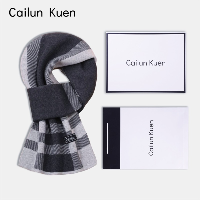 New Men's Versatile Wool Blend - đánh giá và giá Muffler Men Wool