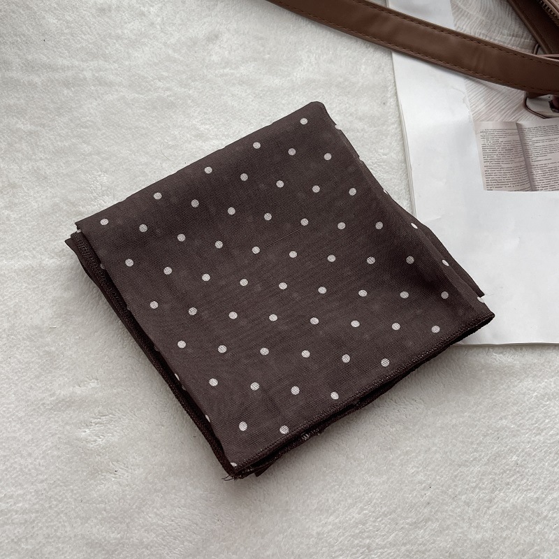 Lady Hair Dot Scarf Female Cot - đánh giá và giá Bandana Cotton