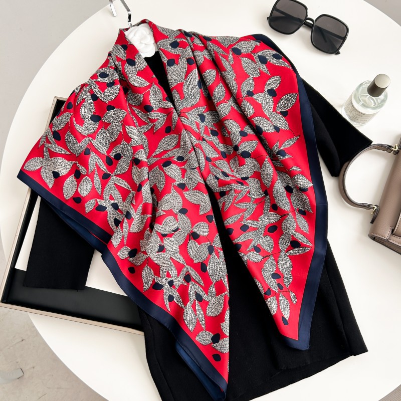 90cm Square Scarf High Quality - đánh giá và giá Scarf Silk Square