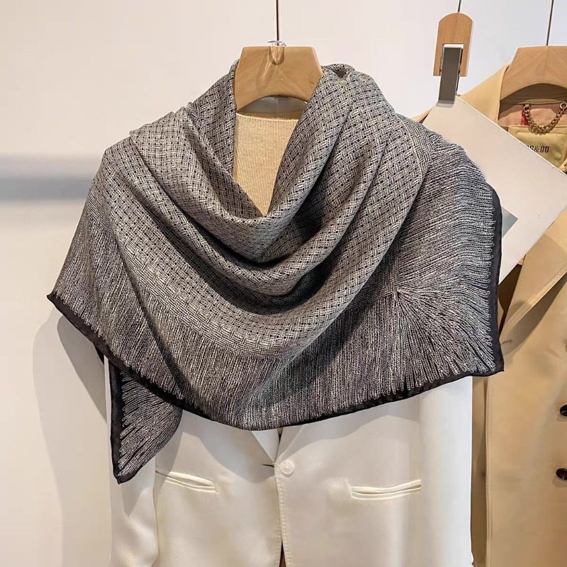 Oversized 110x110cm Real Silk  - đánh giá và giá Pashmina Wrap Large