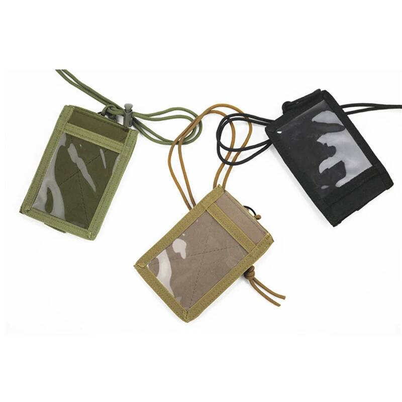 OUIO Tactical ID Card Holder H - đánh giá và giá Lanyard Badge Holder