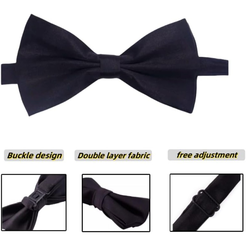 1920s Mens Costume Fedora Hat  - đánh giá và giá Bow Tie Pre Tied
