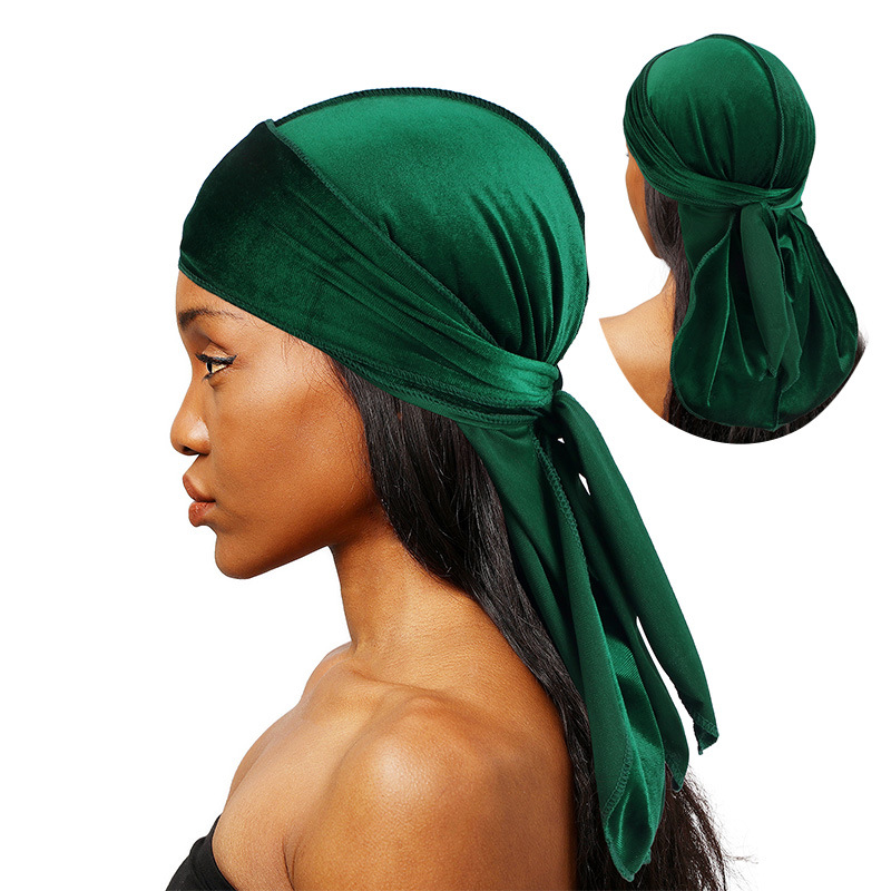 Unisex Nam Nữ Nhung Durags Dây - đánh giá và giá Bandana Doo Rag