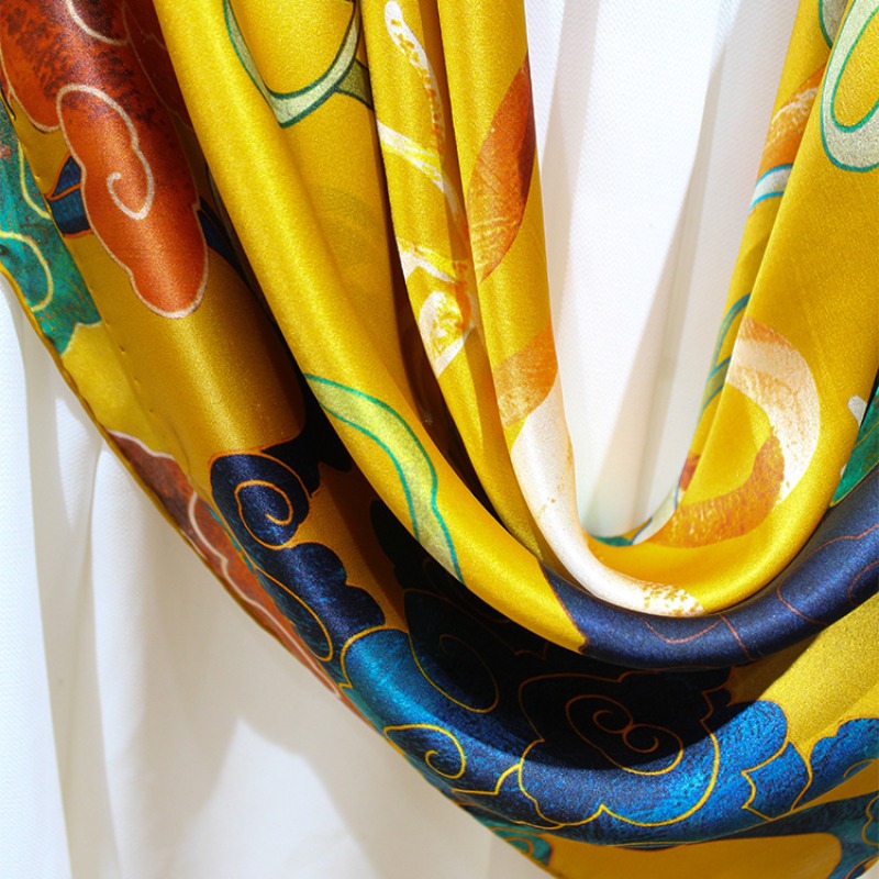 New Luxury 110x110cm Real Silk - đánh giá và giá Pashmina Wrap Large