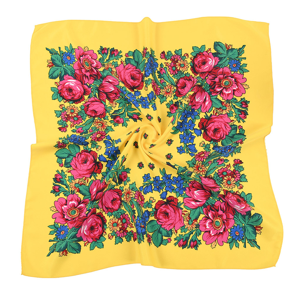 70*70cm Russian Style Square S - đánh giá và giá Bandana Cotton