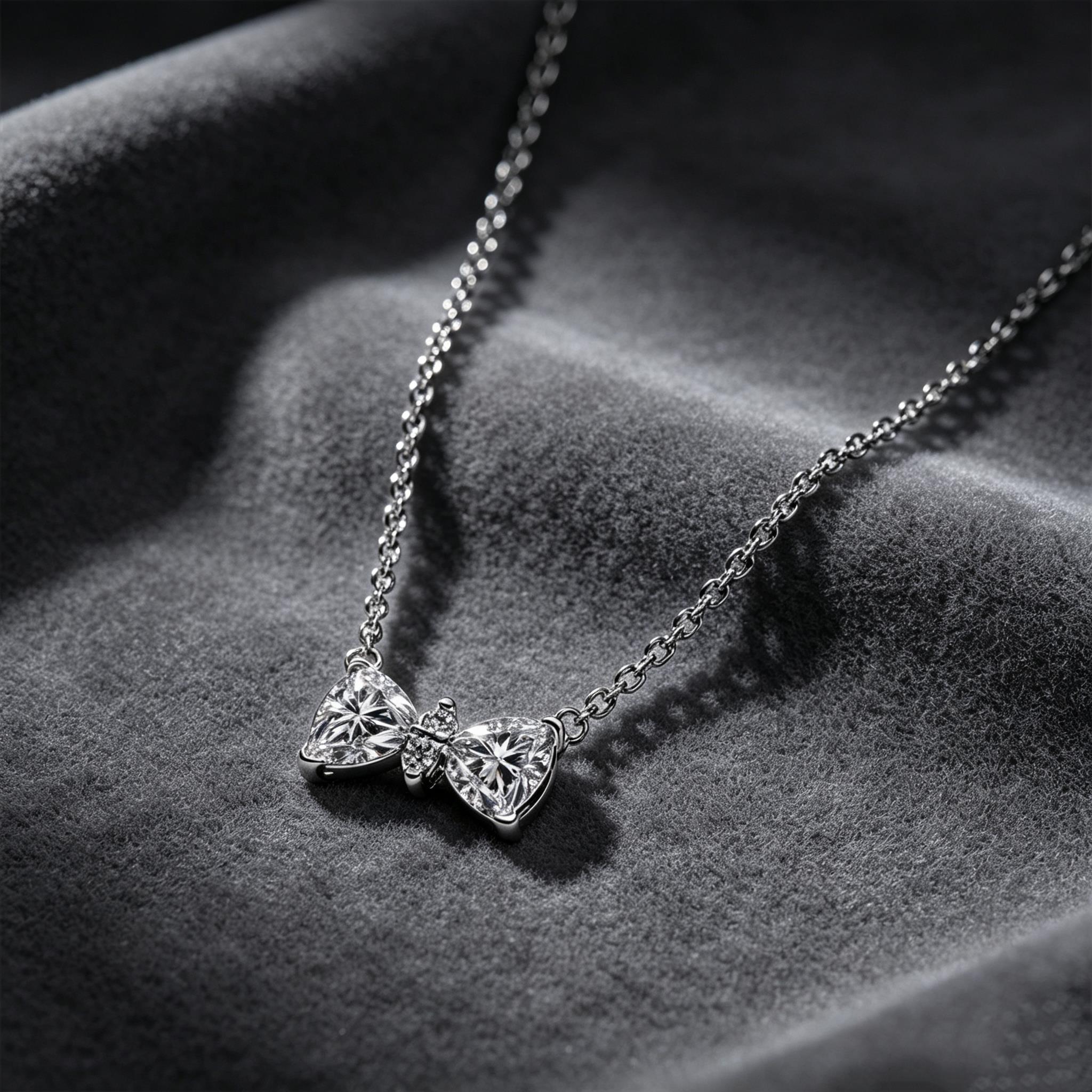 Light luxury Heart-Shaped S925 - đánh giá và giá Tie Clip Silver