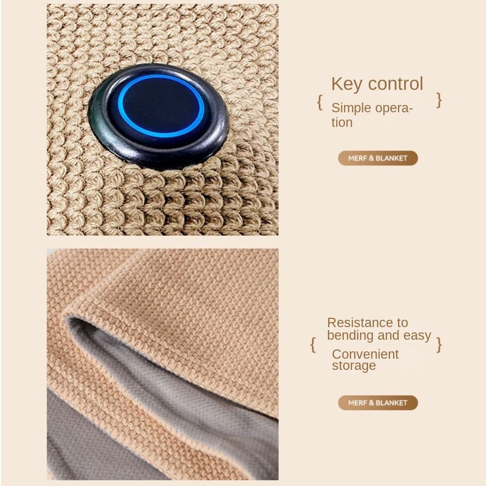 Fashion Wearable USB Electric  - đánh giá và giá Woven Scarf Blanket