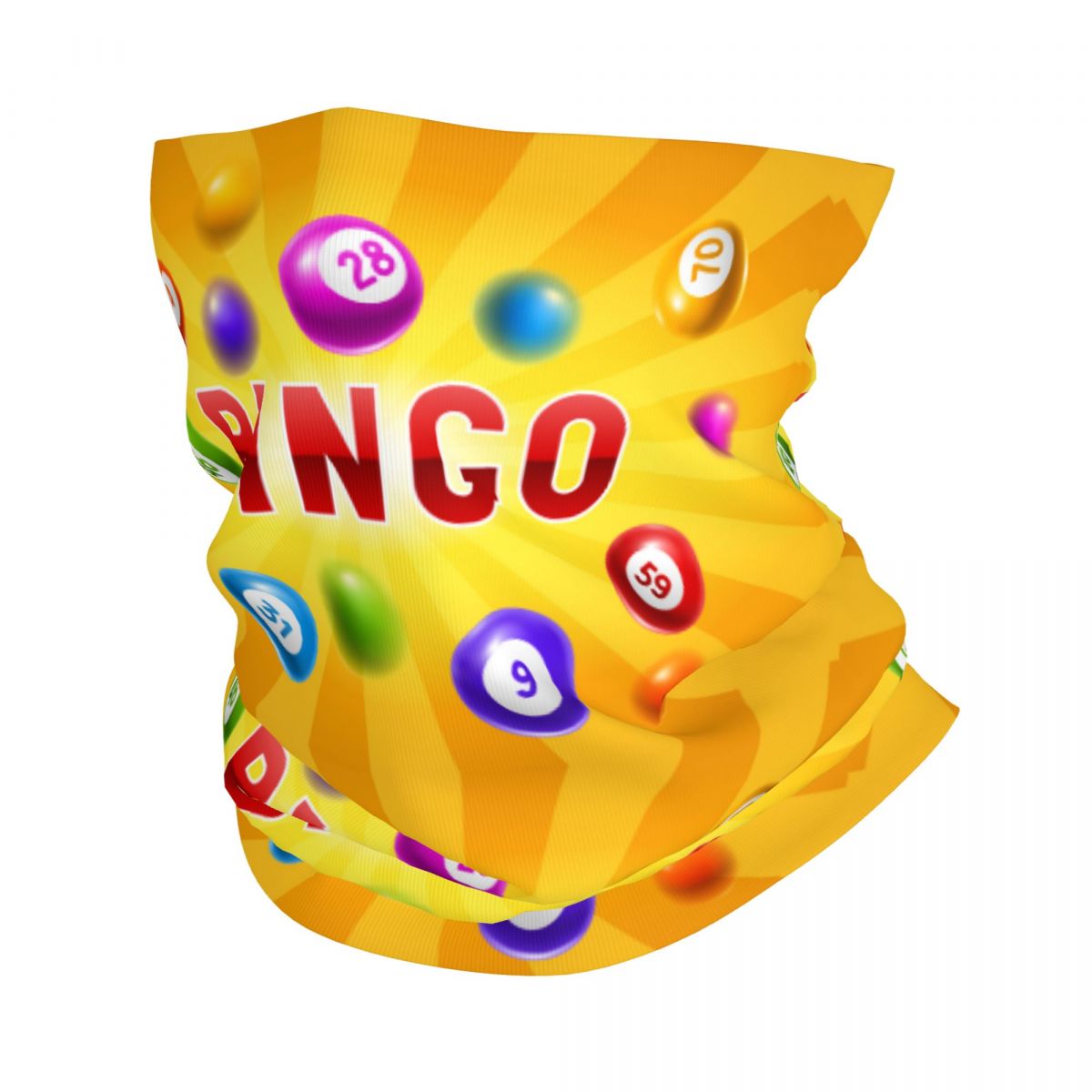 Custom Hot Game Bingo Bandana  - đánh giá và giá Neck Warmer Tube