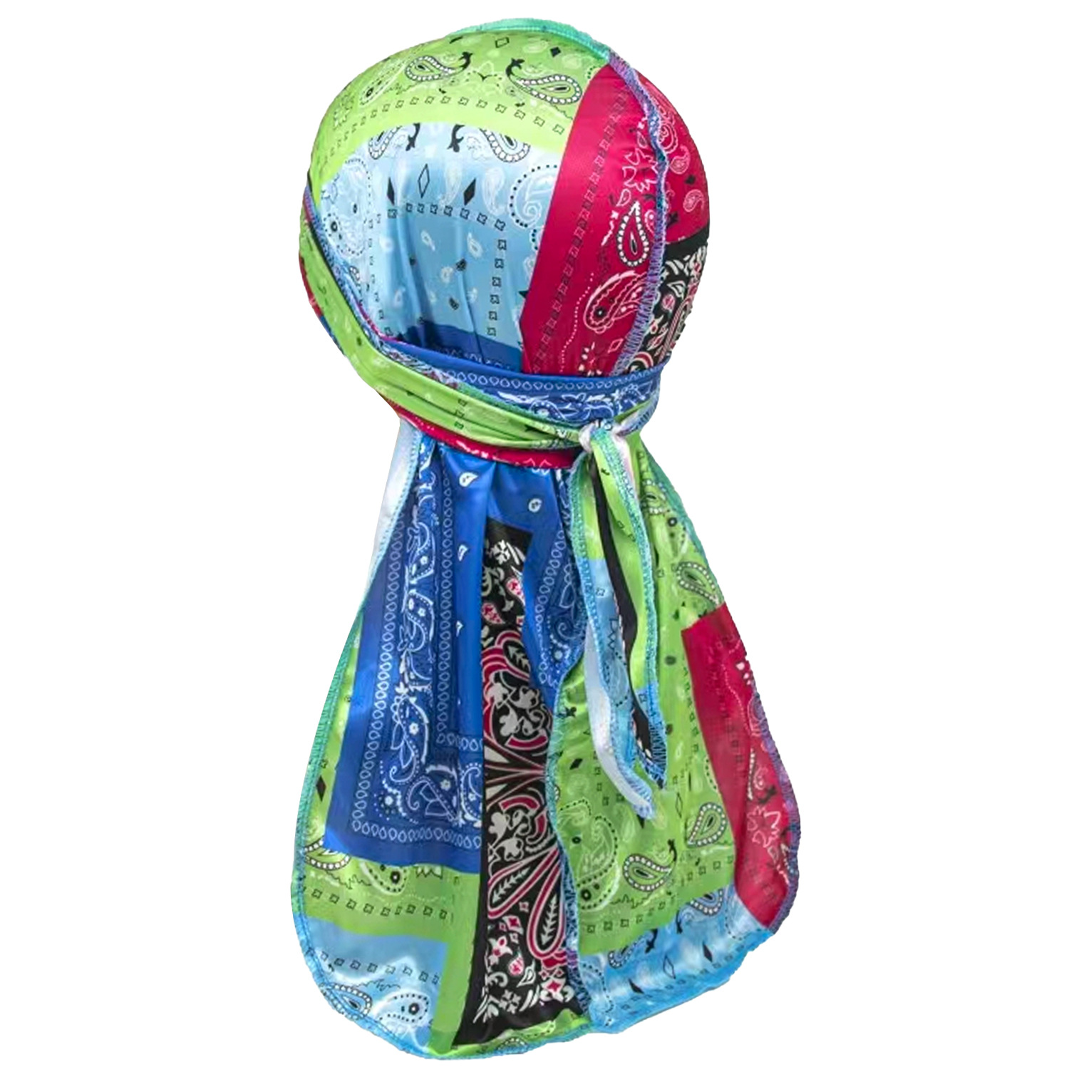 Paisley Printing Silky Durags  - đánh giá và giá Bandana Doo Rag
