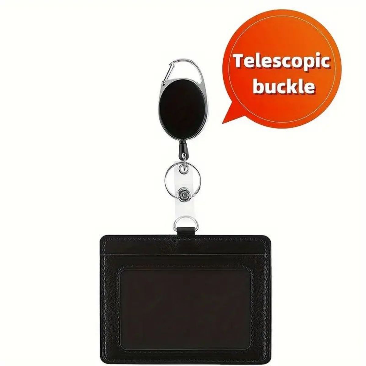 1 pc Horizontal ID badge holde - đánh giá và giá Lanyard Badge Holder