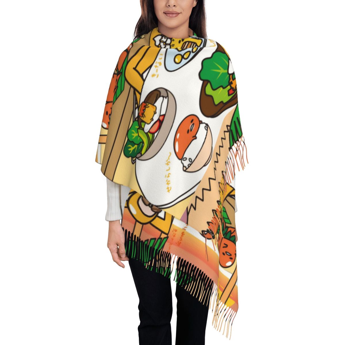 Women's Scarf with Tassel Gude - đánh giá và giá Pashmina Wrap Large