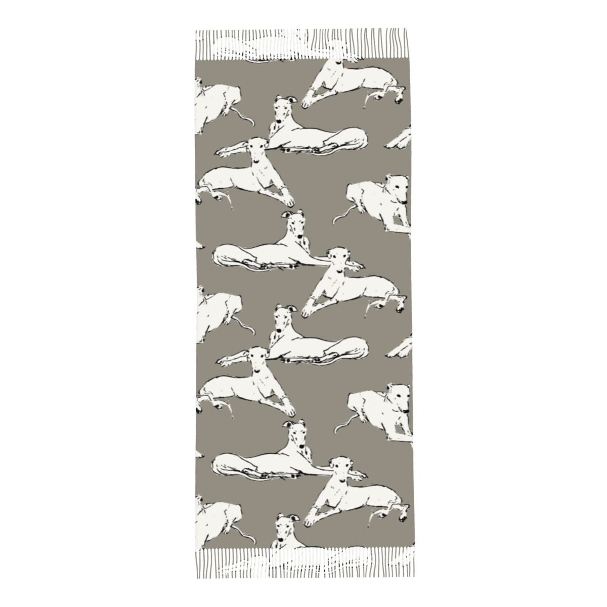 Relaxing Greyhound Whippet Sca - đánh giá và giá Pashmina Wrap Large