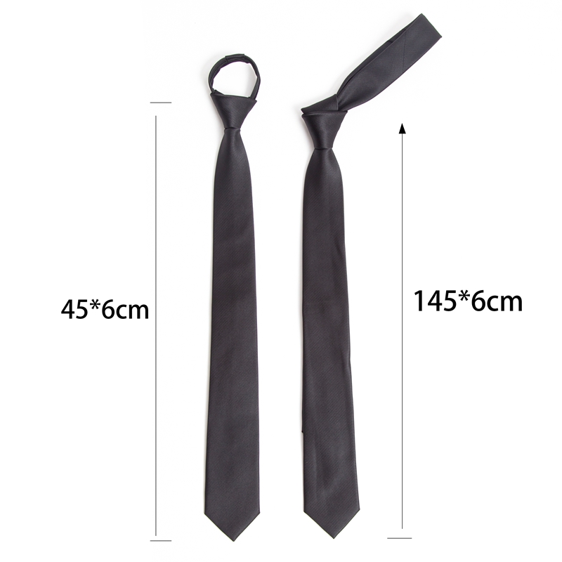 Black Colors Zipper Tie Handma - đánh giá và giá Skinny Tie Men
