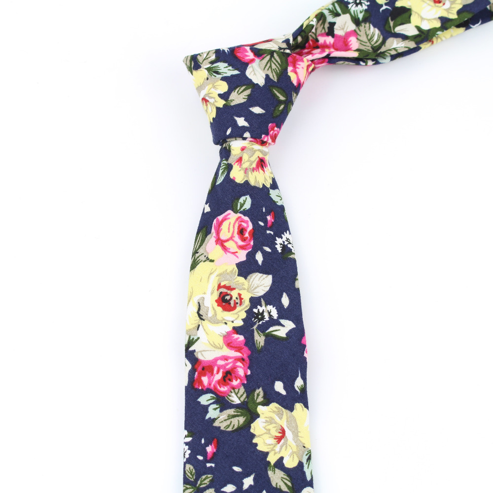 Nam Cotton Màu Sắc Rực Rỡ Phối - đánh giá và giá Skinny Tie Men
