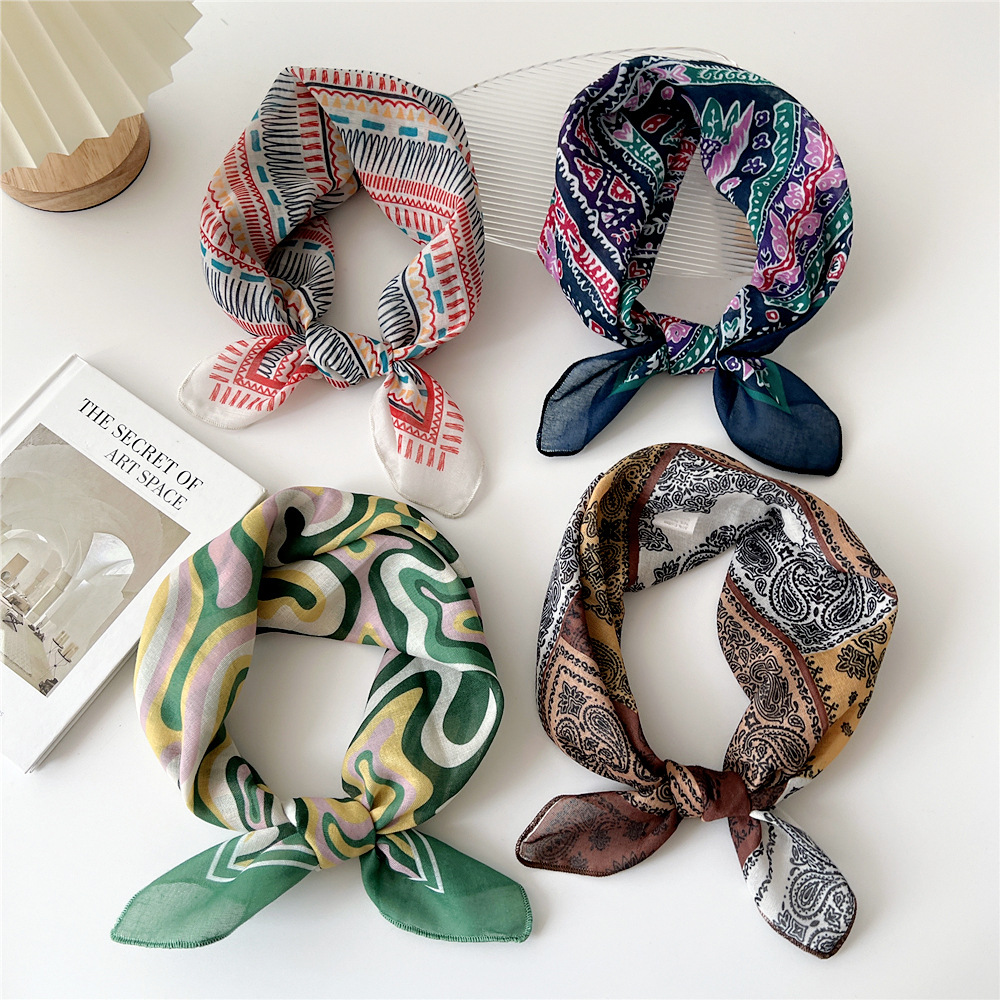 Fashion Cotton Scarf Women Flo - đánh giá và giá Bandana Cotton