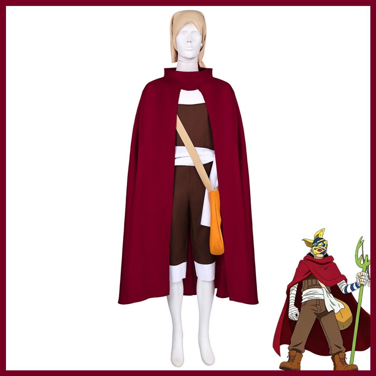 Anime East Blue Usopp Sogeking - đánh giá và giá Ascot Neck Scarf