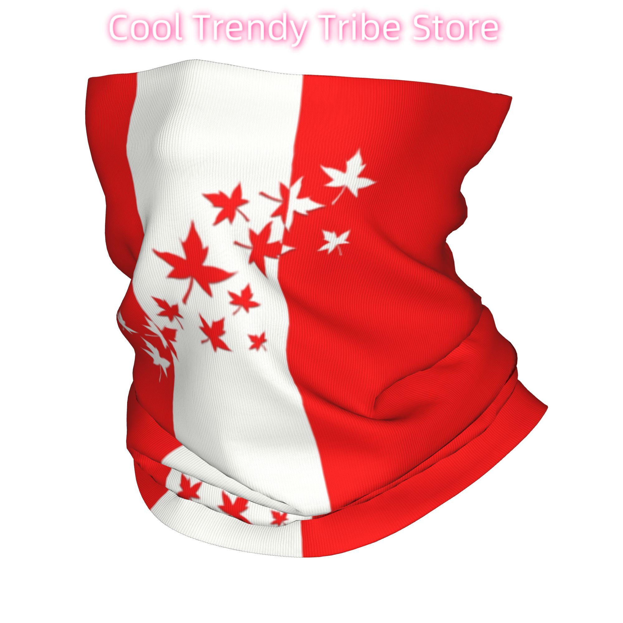 Custom Maple Leaf Canada Flag  - đánh giá và giá Neck Warmer Tube