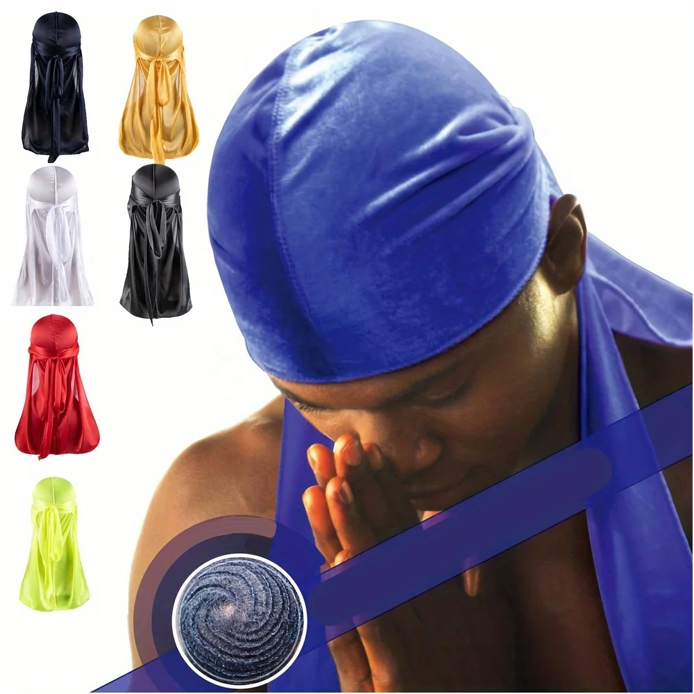 Men's Silk Durag Bonnet Bandan - đánh giá và giá Bandana Doo Rag