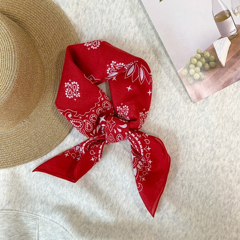 100% Cotton Square Scarf For W - đánh giá và giá Bandana Cotton