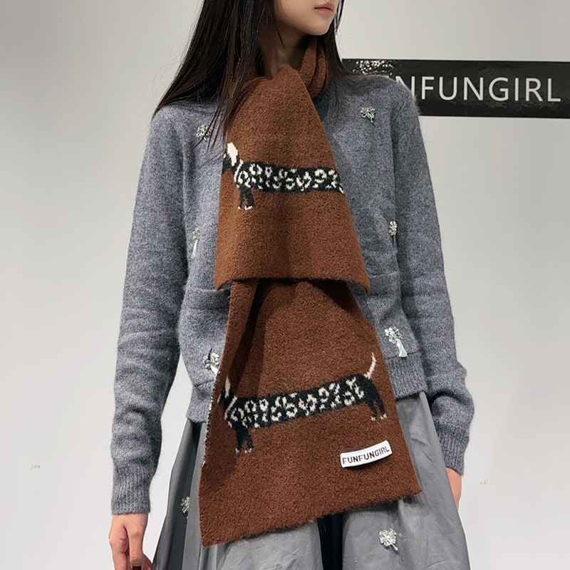 Korean Version Wool Blend Pupp - đánh giá và giá Muffler Men Wool