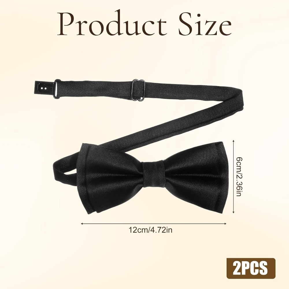 Men's Bow Ties, 2-Pack Solid C - đánh giá và giá Bow Tie Pre Tied