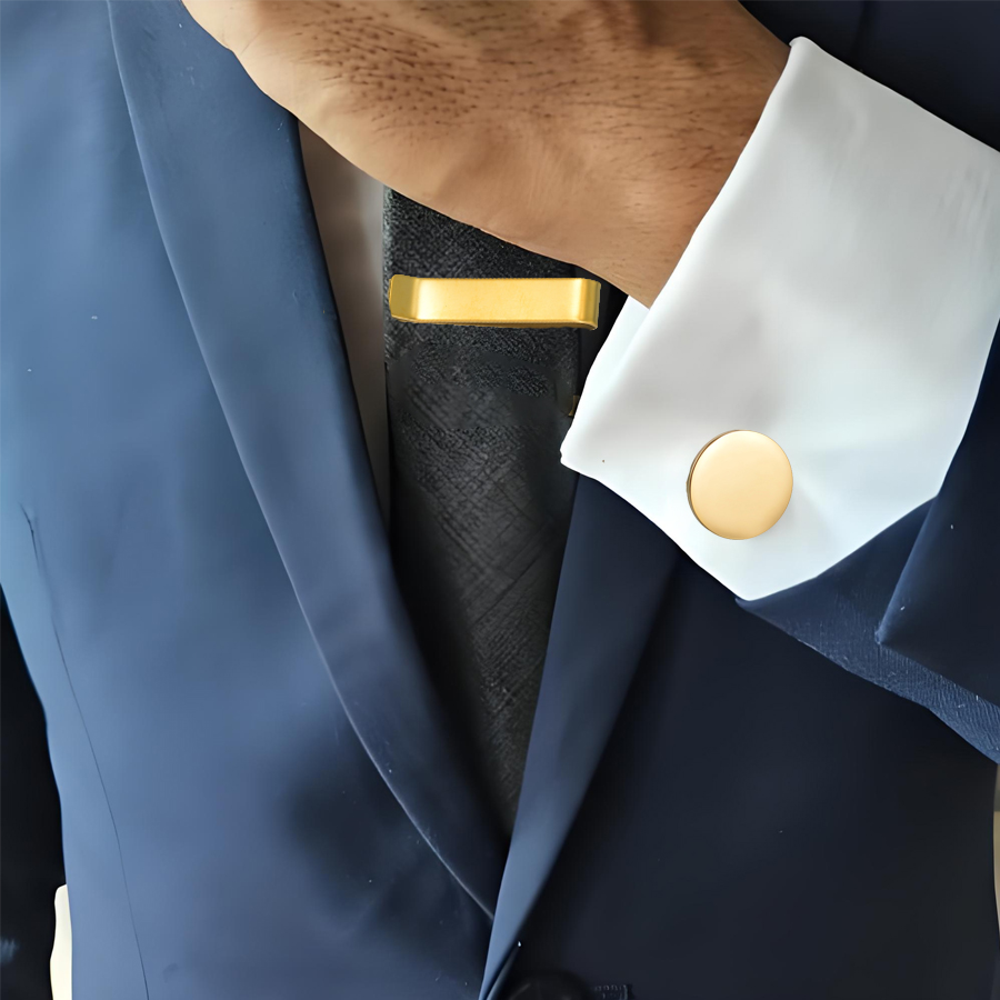 Freeteeme New Fashion Cufflink - đánh giá và giá Tie Bar Set Gift