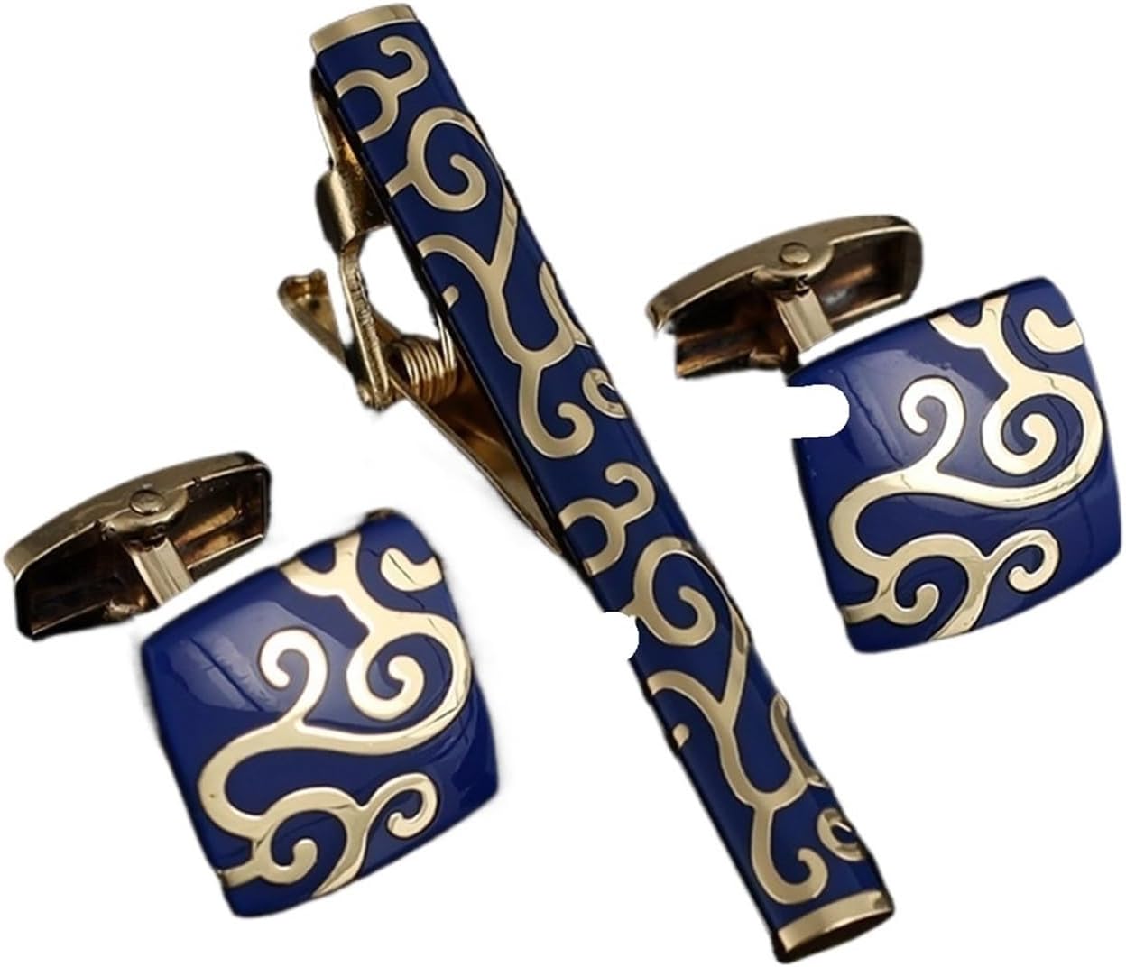 2 Sets,Mens Ties Clip Cufflink - đánh giá và giá Tie Bar Set Gift
