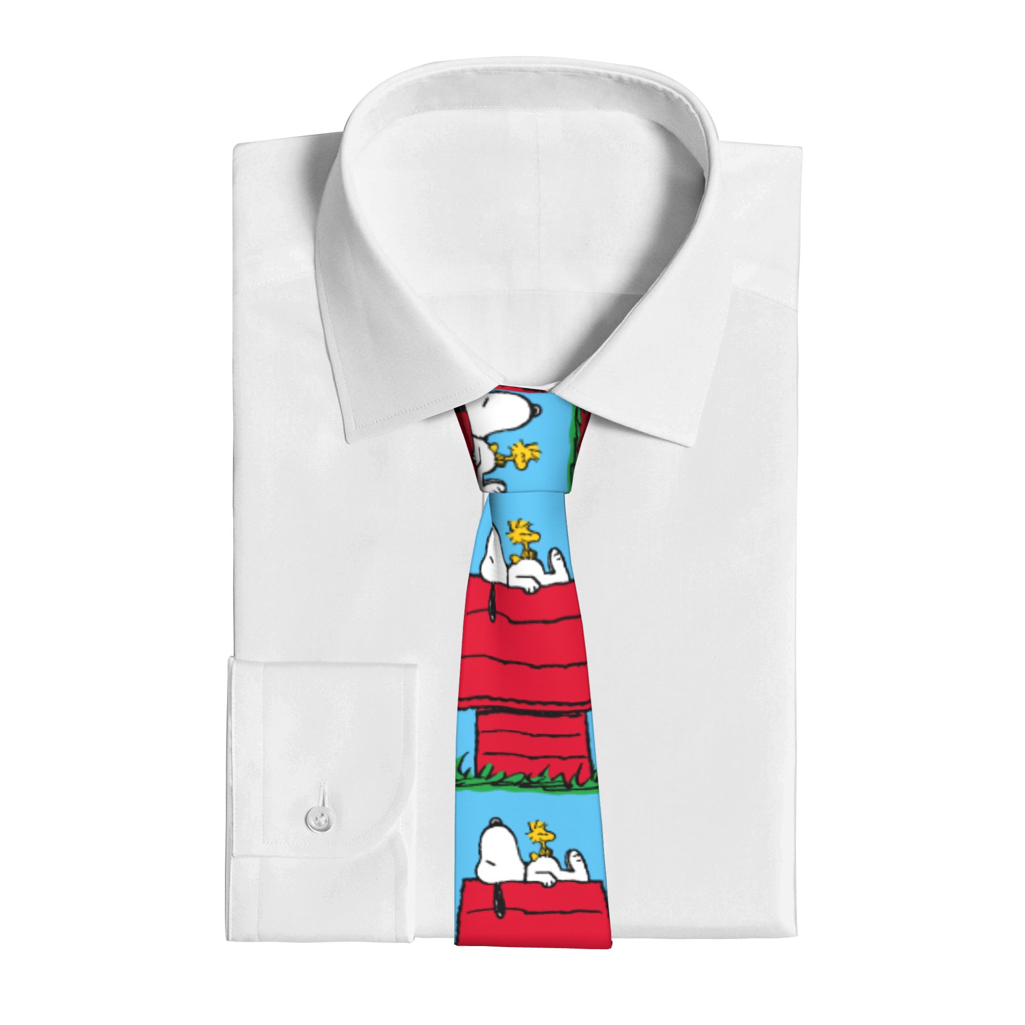 Neckties Snoopy Woodstock Dogh - đánh giá và giá Skinny Tie Men
