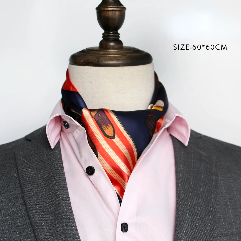 British Men's Silk Scarf Small - đánh giá và giá Bandana Cotton