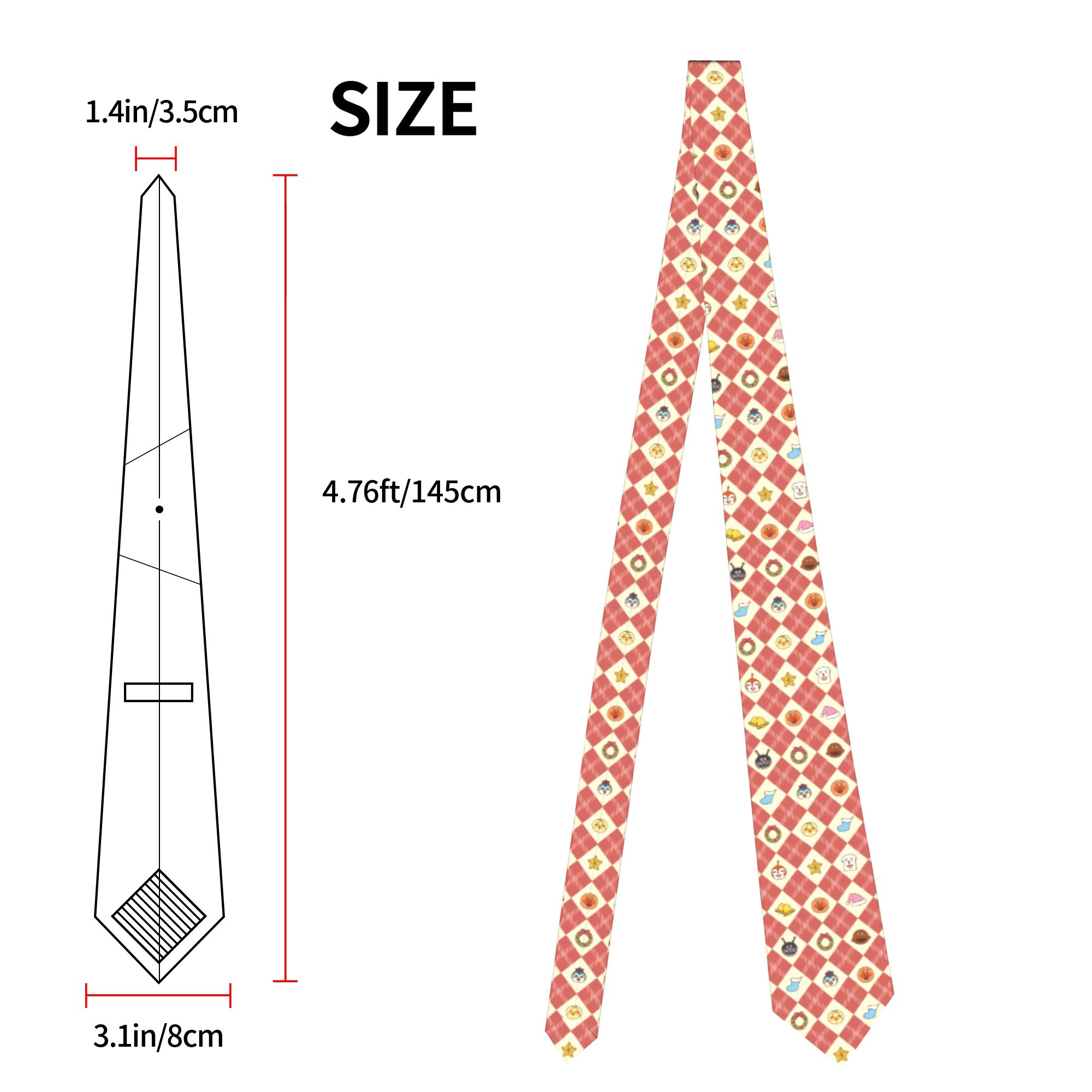 Anpanman Anime Cartoon Necktie - đánh giá và giá Skinny Tie Men