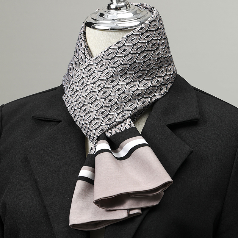 Men's Scarf Imitation Silk Nec - đánh giá và giá Scarf Silk Square