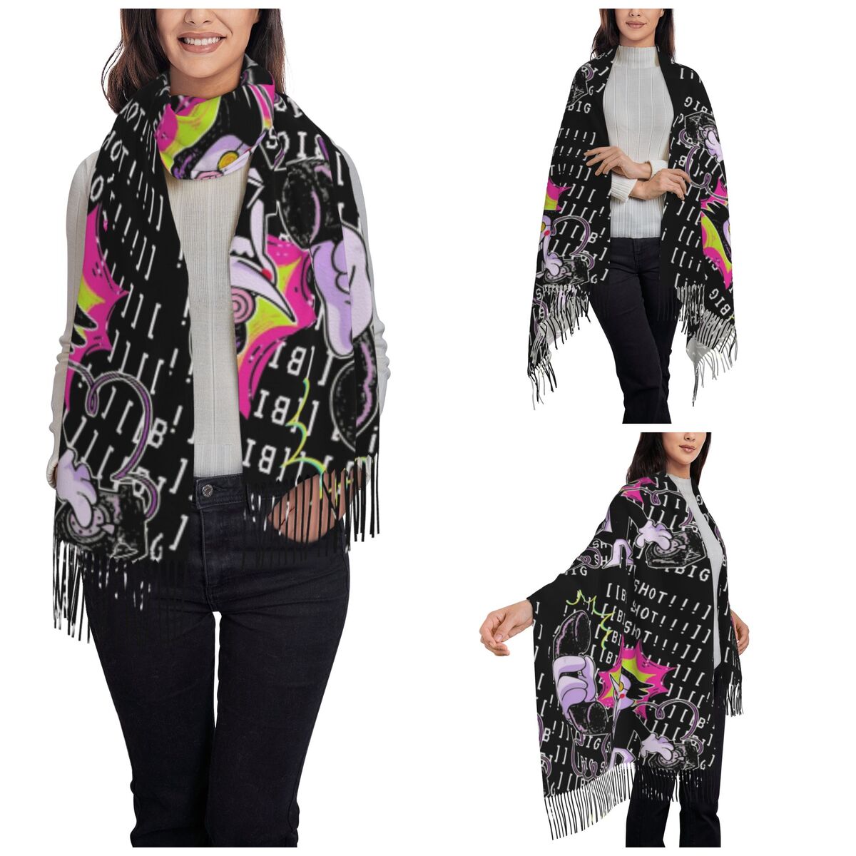 Deltarune Shawl Wrap for Women - đánh giá và giá Pashmina Wrap Large