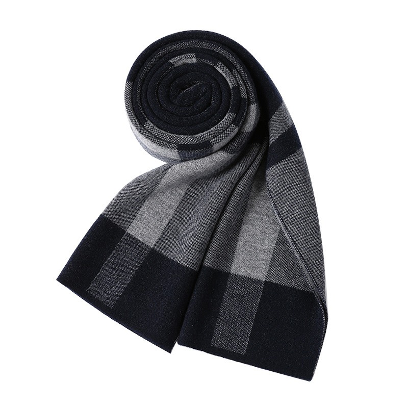 Luxury Scarf Man Winter Warm W - đánh giá và giá Muffler Men Wool