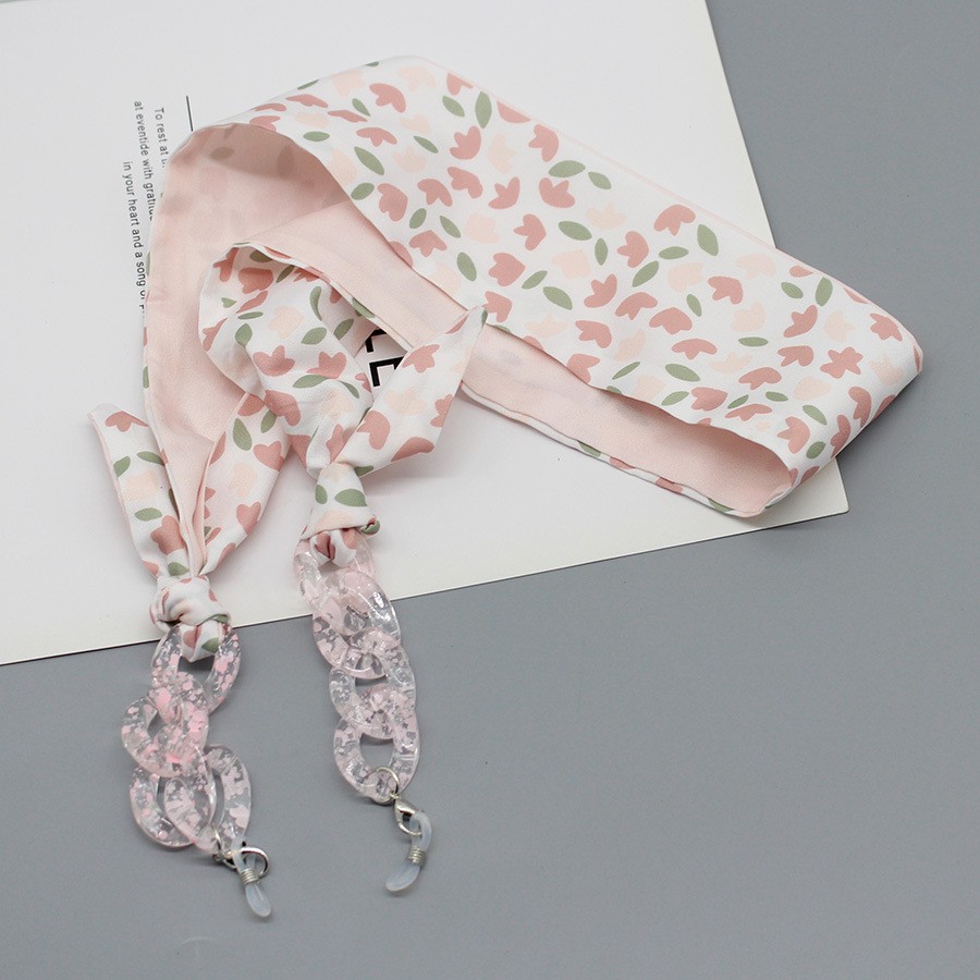 Bohemia Print Silk Scarf Glass - đánh giá và giá Silk Neck Scarf