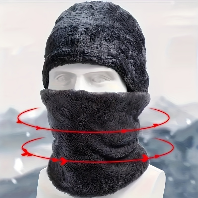 Men's winter hat, outdoor wint - đánh giá và giá Muffler Men Wool