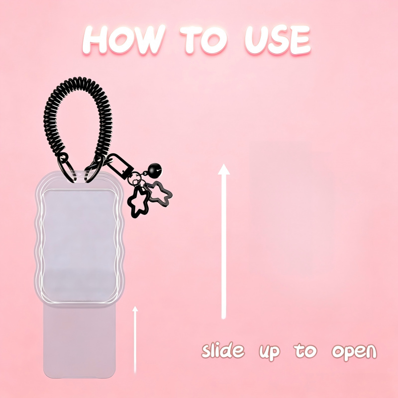 insUnique wavy edge ID card ho - đánh giá và giá Lanyard Badge Holder