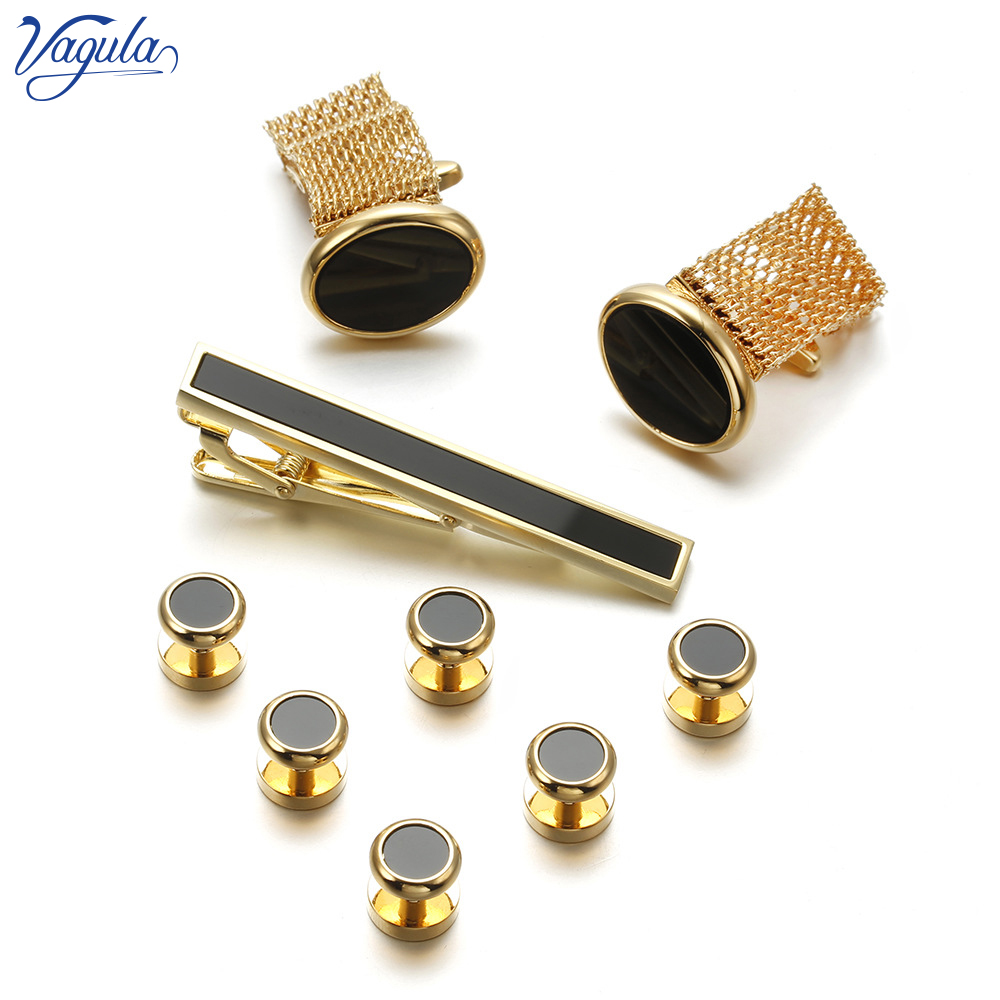 VAGULA New 9PCS Cuff links Tie - đánh giá và giá Tie Bar Set Gift