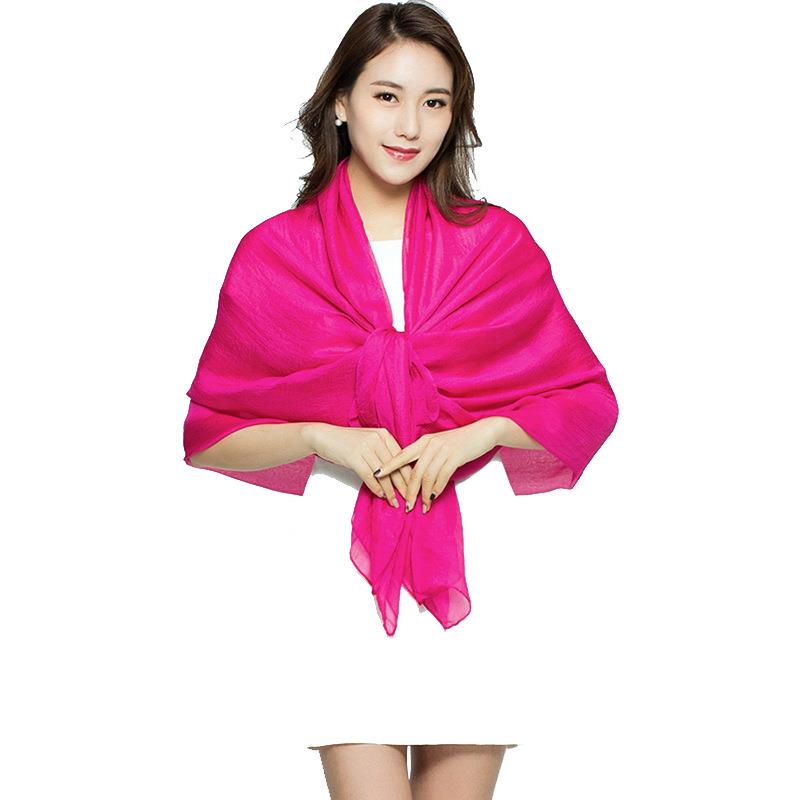 Dài Khăn Mùa Hè Quấn Khăn Choà - đánh giá và giá Silk Neck Scarf