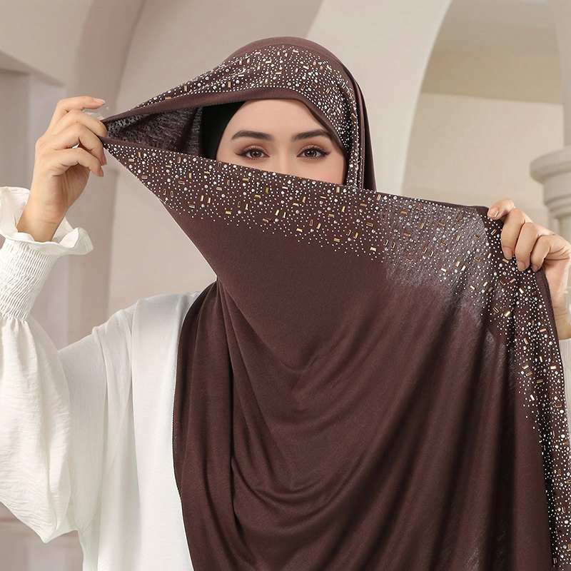 Ramadan Muslim Shimmer Rhinest - đánh giá và giá Bandana Cotton