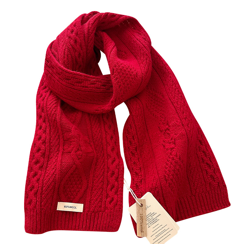 Luxury 100% Wool Scarf Women M - đánh giá và giá Muffler Men Wool