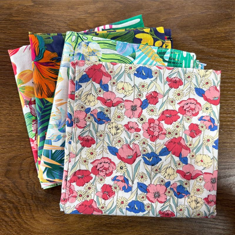70cm Bandana Leaves Flowers Pr - đánh giá và giá Bandana Cotton