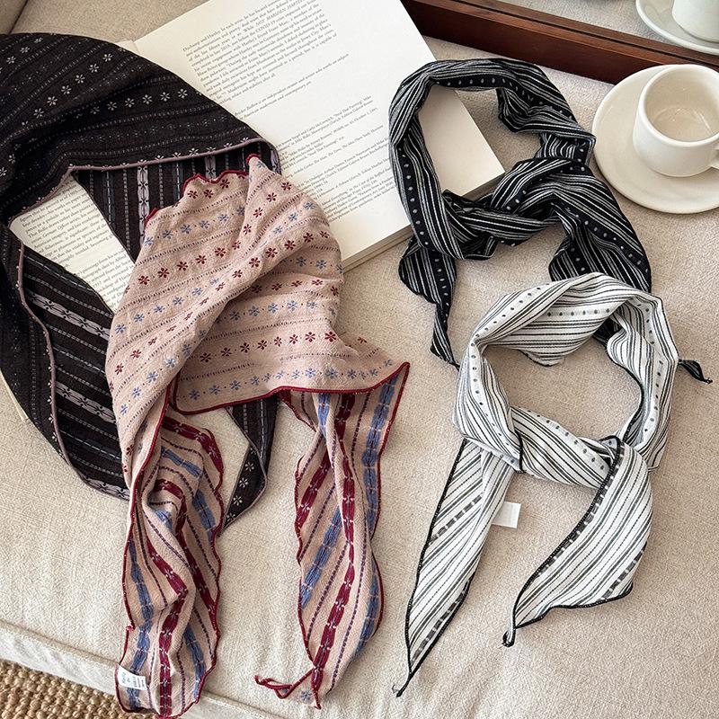 Cotton Linen Triangle Scarf Ca - đánh giá và giá Bandana Cotton