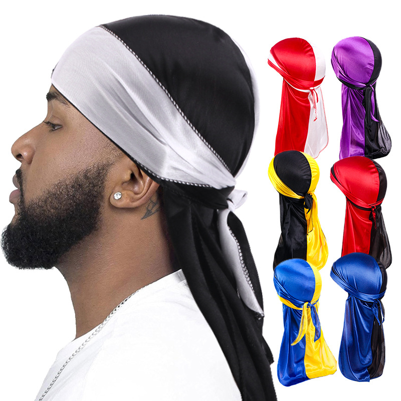 New Silky Durag Long Tail Head - đánh giá và giá Bandana Doo Rag