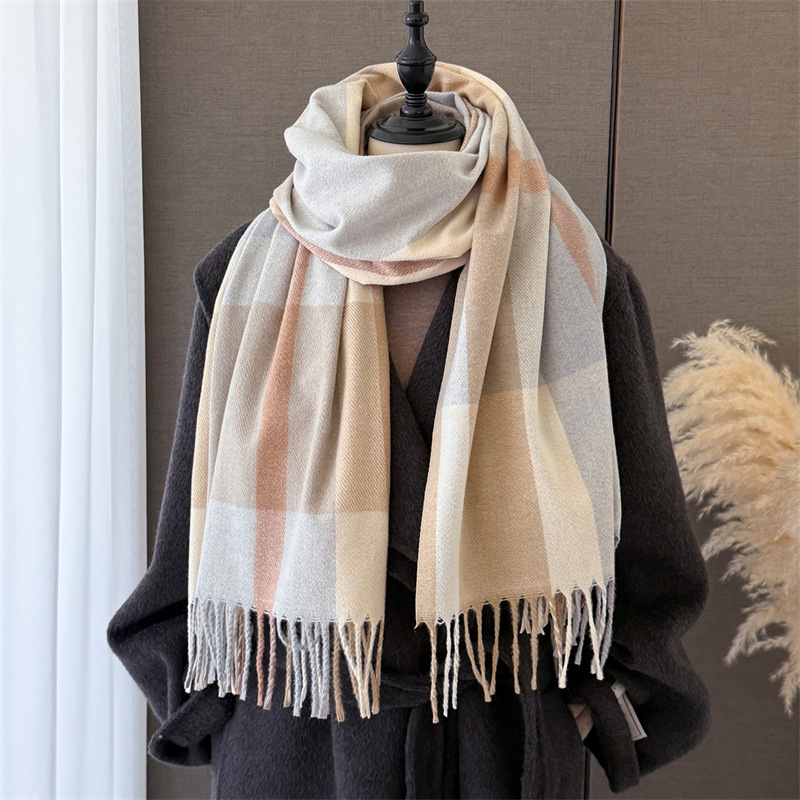 Women Imitation Cashmere Blank - đánh giá và giá Pashmina Wrap Large