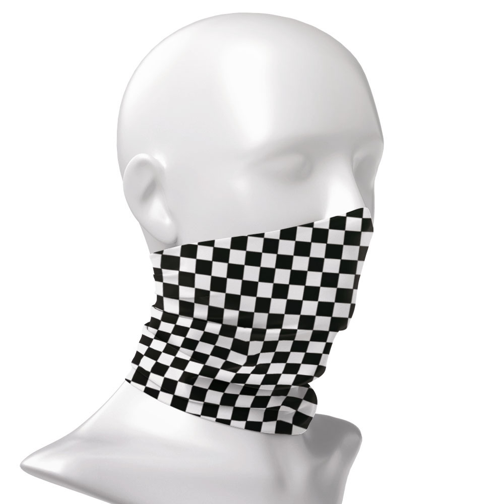 Checkered Ska Printed Headband - đánh giá và giá Neck Warmer Tube